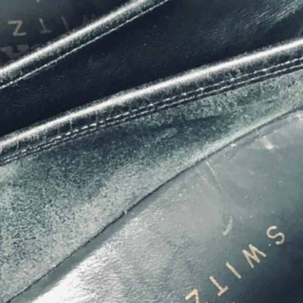 Rare Find Hand Numbered Black Swiss Bally Lancer 626 Loafers Look New ! Size 9M - Picture 5 of 9